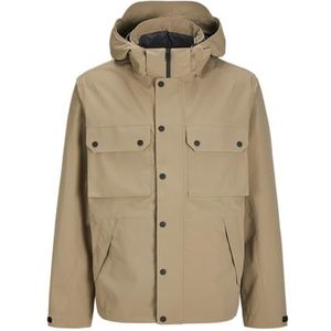 Jack & Jones Heren Jprccreagan Tech Regenjas, koriander, XL, koriander, XL
