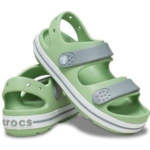 Crocs Crocband Cruiser sandaal T uniseks kindersandalen, Fair Green Dusty Green, 22/23 EU