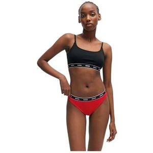 HUGO - String - Stretchkatoen - Met Herhaalde Logo’s op Tailleband