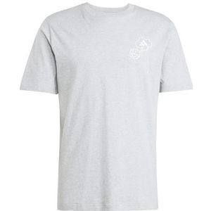 Sportshirt - Medium Grey Heather - 100% Katoen - Regular Pasvorm