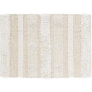 Rechthoekig tapijt (60 x 90 cm) Athos, katoen/polyester en metallic draden