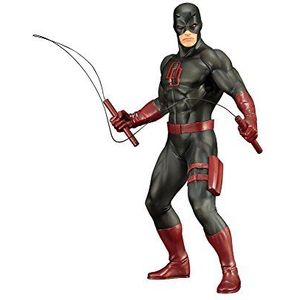 Daredevil pak, zwart, beeldje, 18,5 cm, The Defenders Series Marvel ARTFX+