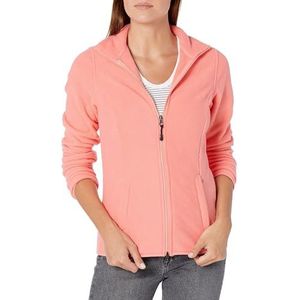 Amazon Essentials Dames Classic-Fit Full-Zip Polar Soft Fleece Jacket (verkrijgbaar in grote maten), koraalroze, Large