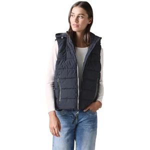 CECIL Dames B220251 gevoerd vest, Dark Navy Blue, XXL, donkerblauw., XXL