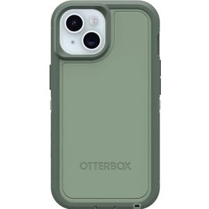 OtterBox iPhone 15, iPhone 14 en iPhone 13 Defender Series XT Case - EMERALD ISLE (Groen), schermloos, robuust, snaps naar MagSafe, lanyard bevestiging