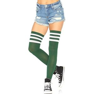 Leg Avenue - 6605 - Bas de Sport - Vert Chasseur - Taille Unique