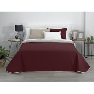 Estoralis | AVA | Omkeerbaar -Boutí-dekbed | Voor alle seizoenen | Kleur - grijs/rood | Voor 105 cm bed. (200 x 270 cm. Ancho x Alto) | Dekbedovertrek met quilten