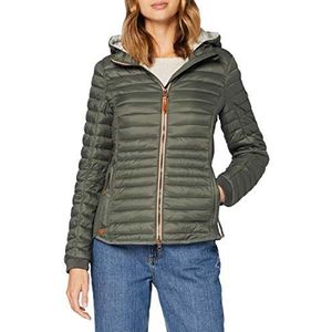 camel active dames Lichte gewatteerde jas jas, groen, 36