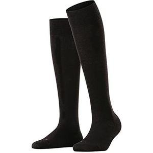 FALKE Sensitive Berlin dames kniekousen - zwart (black) - Maat: 35-38