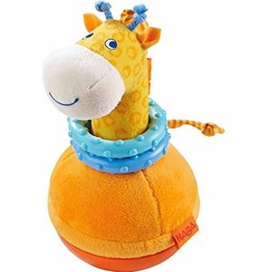 HABA 302571 - Staande opstelfiguur giraffe, speelgoed voor kleine kinderen