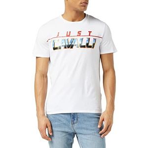 Just Cavalli T-shirt met korte mouwen van katoen voor heren
