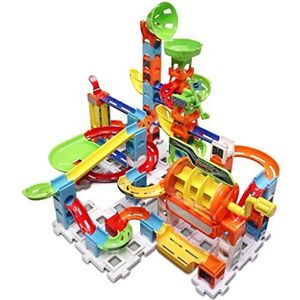 VTech Marble Rush Deluxe Corkscrew set, interactieve kbaan, bouwspeelgoed voor kinderen vanaf 4 jaar, Spaanse versie