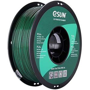 eSUN PLA PRO (PLA+) 3D Printer Filament, Dimensional Accuracy +/- 0.03mm, 1kg Spool, 1.75mm, Pine Green, Pantone 343C