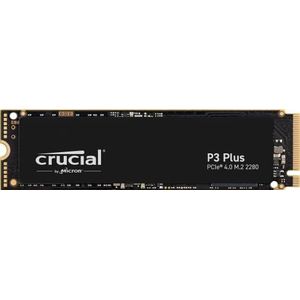 Crucial P3 Plus 2TB M.2 PCIe Gen4 NVMe Interne SSD - Tot 5000MB/s - CT2000P3PSSD801 (Acronis-editie)