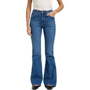 Lee - Breese - Spijkerbroek - Blauw - Skinny Flares