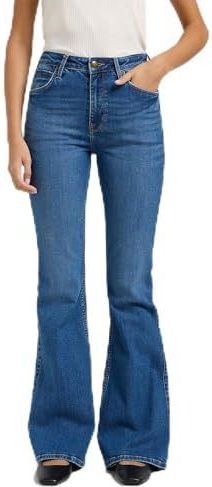 Lee - Breese - Spijkerbroek - Blauw - Skinny Flares