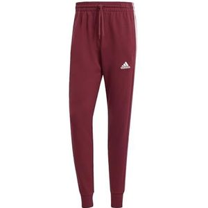 adidas Heren Essentials French Terry Tapered Cuff 3-Stripes Joggers