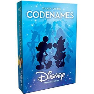 The OP USAopoly - Codenames: Disney Family Edition - Bordspel - Geweldig spel voor alle leeftijden met Disney-personages - Vanaf 8 jaar - Vanaf 2 spelers - Engelstalig