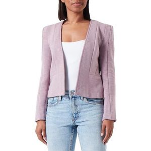 ONLY Onllinka L/S Short Cc TLR Blazer voor dames, Elderberry/Detail:melange, 32