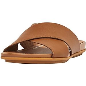 Fitflop Gracie lederen sandaal voor dames, Lichtbruin, 42 EU