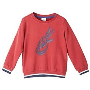 s.Oliver Junior jongens sweatshirt, moaanrood, 92/98