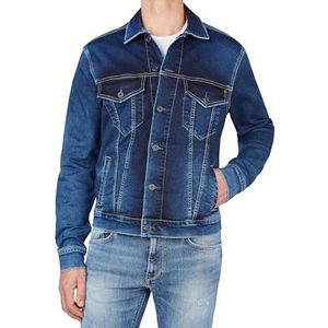 Pepe Jeans Heren Pinner Jacket, Blauw (Denim-HI9), XS