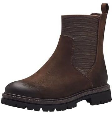 Marco Tozzi Chelsea boots bruin Synthetisch - Dames