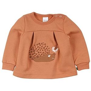 Fred's World by Green Cotton Hedgehog sweatshirt voor babymeisjes, Sienna, 98 cm