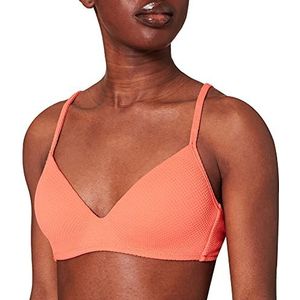 sloggi shore Vanuatu Islands P Padded Bikini voor dames, koraalrood, M
