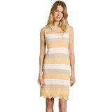 Pepe Jeans - PL953574 Ingrid - Veelkleurige Jurk - Mouwloos - Biologisch Katoen - Duurzaam