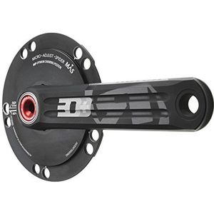 ROTOR KRG 3D+ Mas SR 167-130 Black racefietskruk, zwart, 167