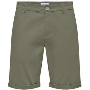 ONLY & SONS ONSPETER Life Regular 0013 Shorts NOOS, diep lichen green, XL