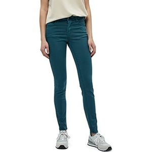 Desires Dames geverfde jeans met middelhoge tailleband, 1495 Atlantic Deep, 32