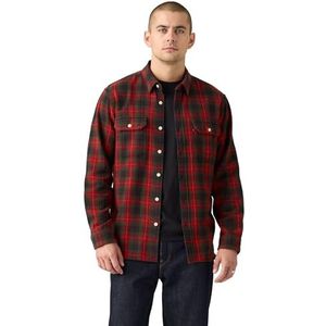 Levi's Jackson Worker Calvin Plaid Rhythmic Red, Calvin Plaid Rhythmi, S