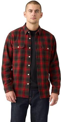 Levi's Jackson Worker Calvin Plaid Rhythmic Red, Calvin Plaid Rhythmi, S