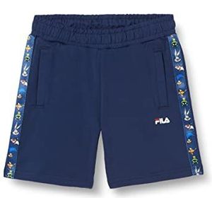 FILA Leimbach Taped Shorts voor jongens, medieval blue, 98/104 cm