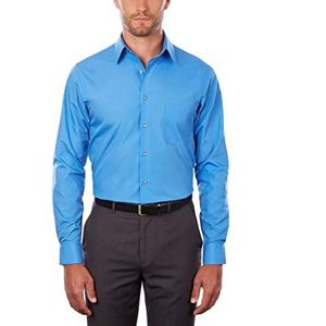 Van Heusen Heren Grote jurk Shirt Tall Fit Poplin