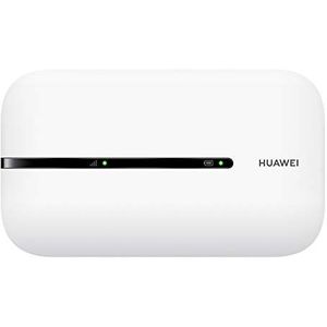 HUAWEI E5576-320 mobiele wifi 3s 4G LTE CAT4, 150 MBps, oplaadbare batterij met 1500 mAh, geen configuratie nodig, wifi, draagbaar voor reizen en werk, wit