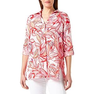 GERRY WEBER Edition Dames 860039-66264 blouse, lila/roze/rood/oranje print, 40, lila/roze/rood/oranje opdruk