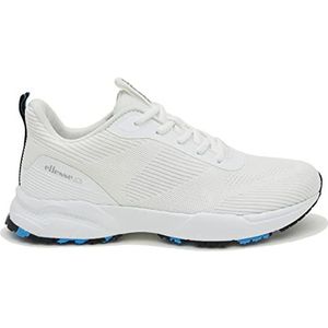 ellesse Heren LS1050 Spikeless Golfschoenen - Wit/Zwart - UK 8