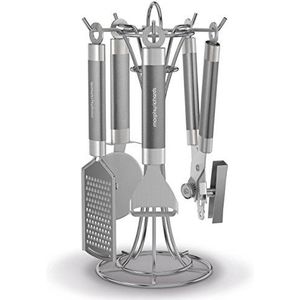 Morphy Richards Accents 4-delige set keukengerei van roestvrij staal – 46815, roestvrij staal, titanium, 13 x 13 x 29,5 cm