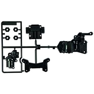 TAMIYA 310005574 TA-02/01 ATeile transmissiebehuizing voorzijde - accessoires voor RC-modellen, tuningonderdeel; reserveonderdeel, RC modelbouw, op afstand bestuurd voertuig