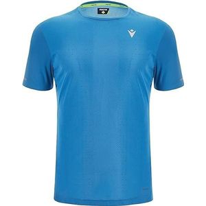 Macron Run Prime Scd Clifton T-Shirt Print Paris Blue SS Man T-shirt heren