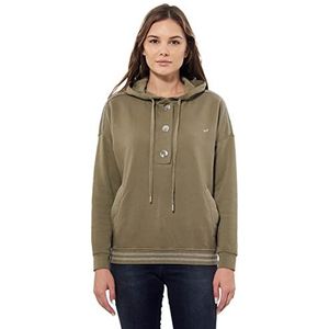 Kaporal Dames sweatshirt, model FADLE, kleur taupaki, maat XS, taupe