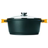 Ibili - Evolution - Stoofpot - 24 cm - Met Deksel - Geschikt voor Inductie