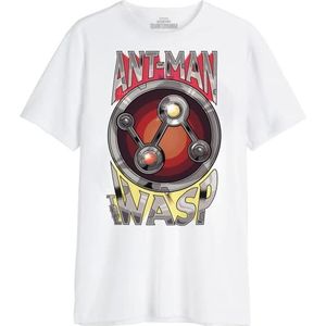 Marvel T-shirt voor heren, Wit, 3XL