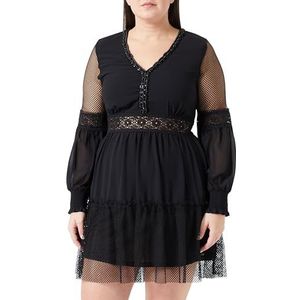caneva Damesjurk, casual jurk, zwart, XL/XXL