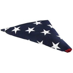Amerikaanse katoenen vlag - 5ft x 9ft Memorial Size