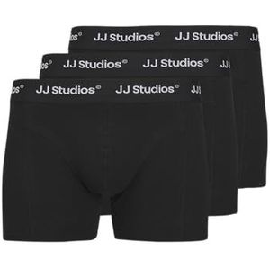 JACK&JONES - JACSOHO SOLID TRUNKS 3 PACK PLS NOOS - Zwart - Onderbroeken
