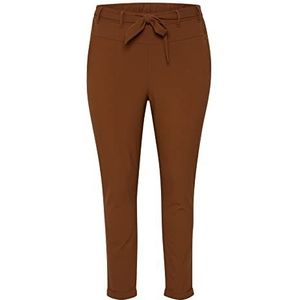 Kaffe Curve Kcjia Damesbroek, Cherry Mahonie, 40